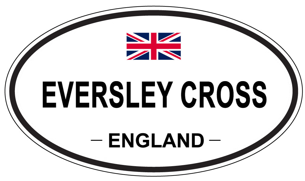 EVERSLEY CROSS, England - Oval Magnet