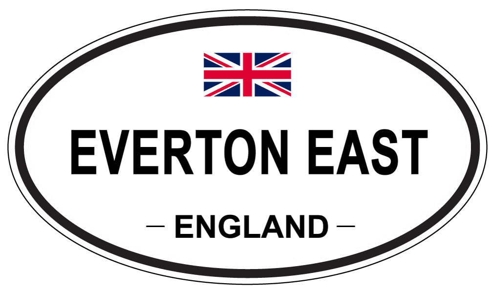 EVERTON EAST, England - Oval Magnet