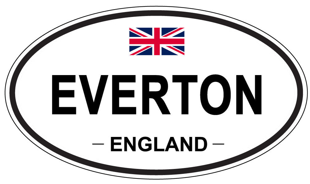 EVERTON, England - Oval Magnet