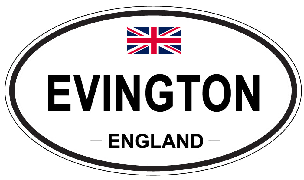 EVINGTON, England - Oval Magnet