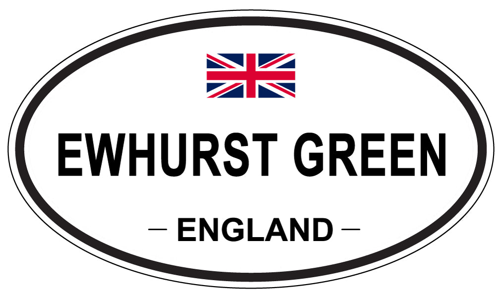 EWHURST GREEN, England - Oval Magnet
