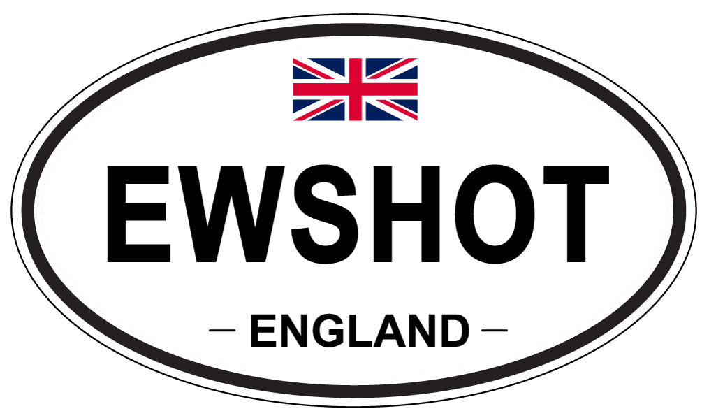 EWSHOT, England - Oval Magnet