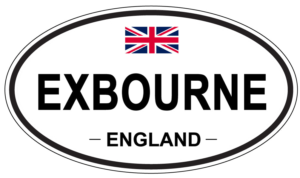EXBOURNE, England - Oval Magnet