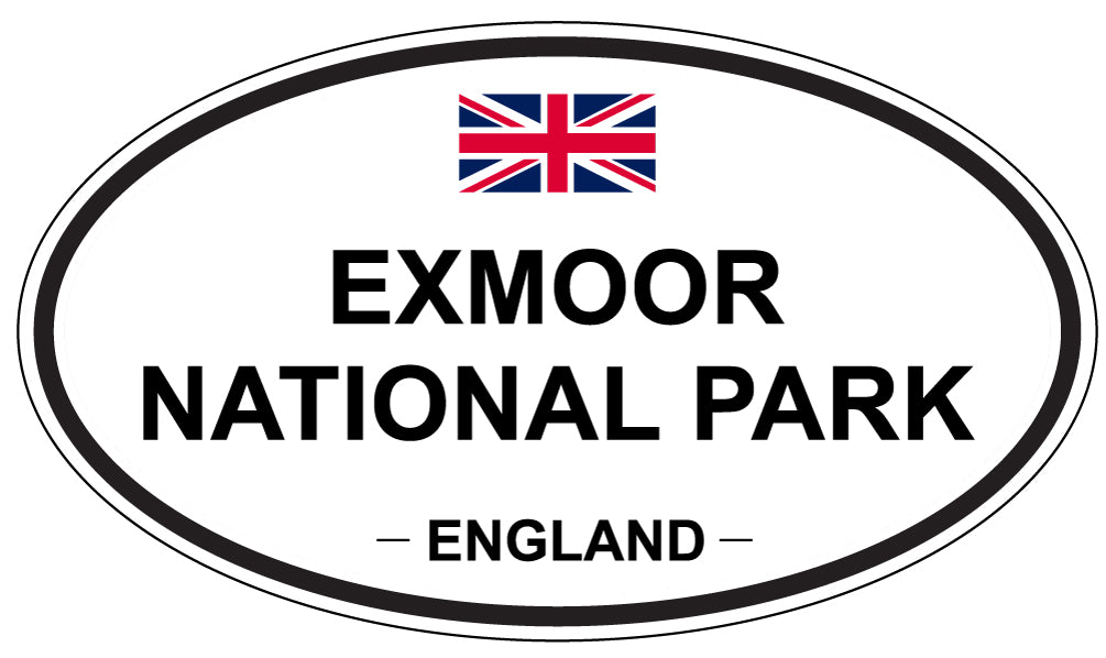 EXMOOR NATIONAL PARK, England - Oval Magnet