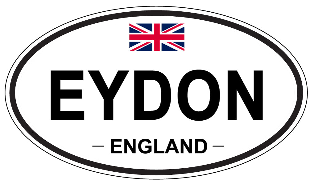 EYDON, England - Oval Magnet