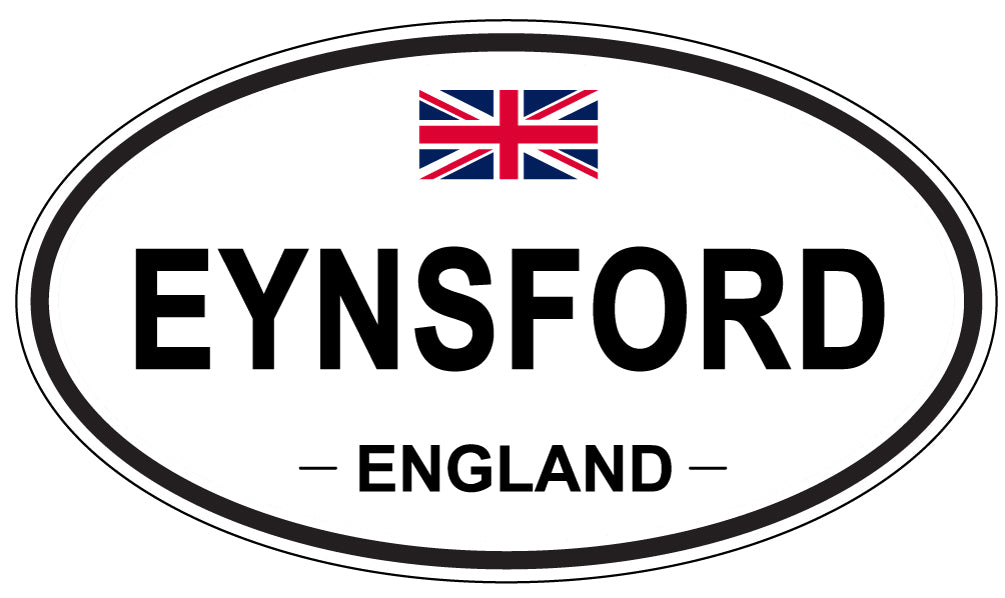 EYNSFORD, England - Oval Magnet