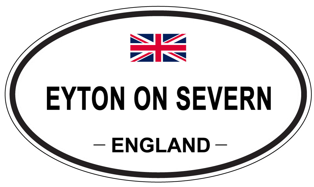 EYTON ON SEVERN, England - Oval Magnet