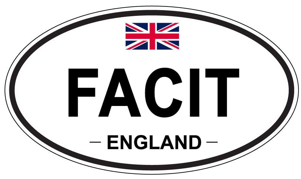 FACIT, England - Oval Magnet