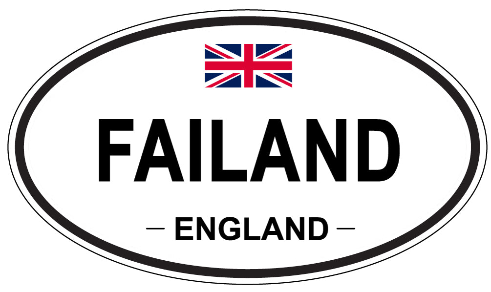 FAILAND, England - Oval Magnet
