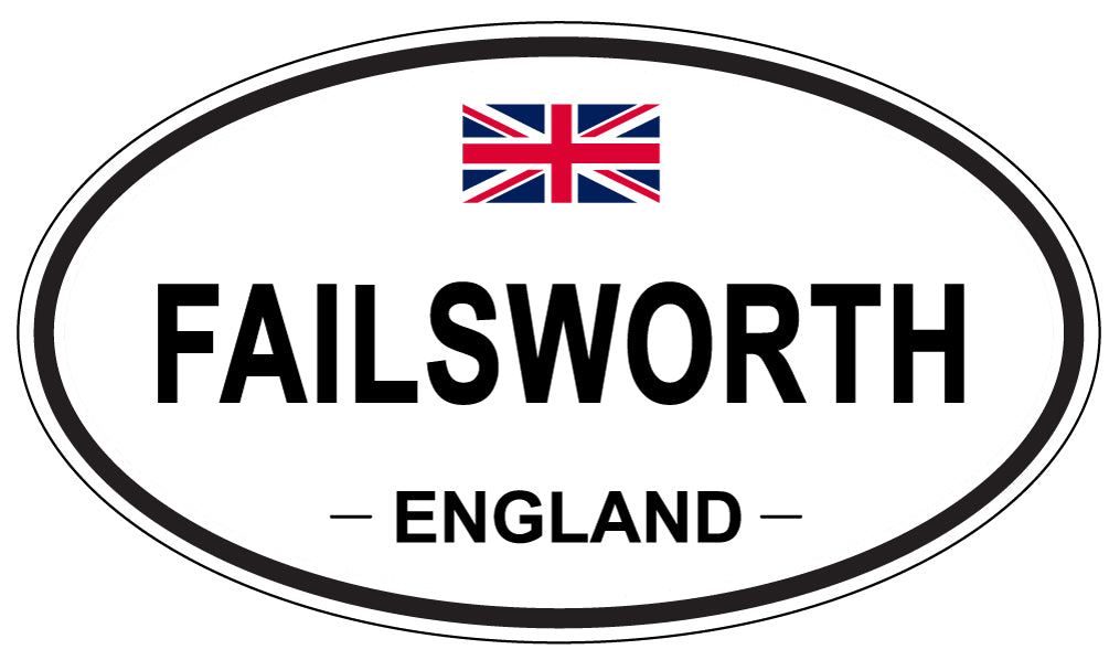 FAILSWORTH, England - Oval Magnet