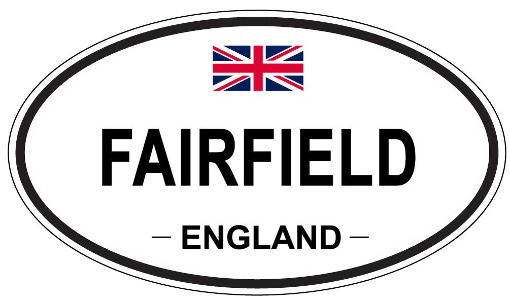 FAIRFIELD, England - Oval Magnet