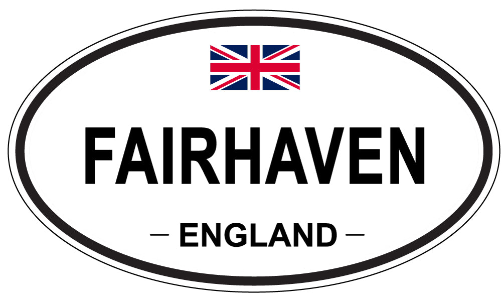 FAIRHAVEN, England - Oval Magnet