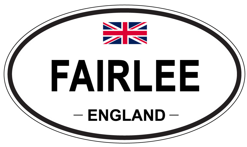 FAIRLEE, England - Oval Magnet