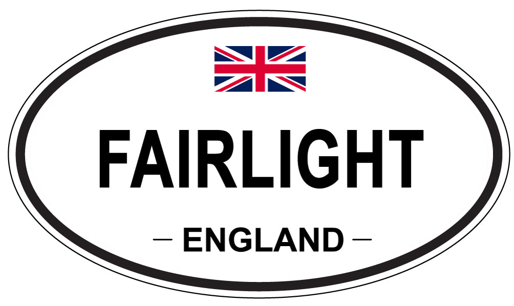 FAIRLIGHT, England - Oval Magnet