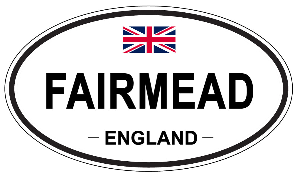 FAIRMEAD, England - Oval Magnet