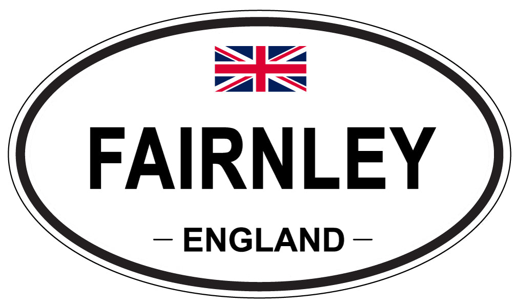 FAIRNLEY, England - Oval Magnet