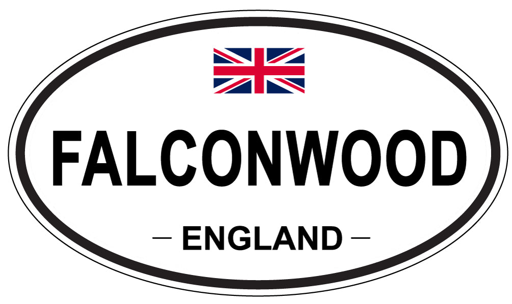 FALCONWOOD, England - Oval Magnet