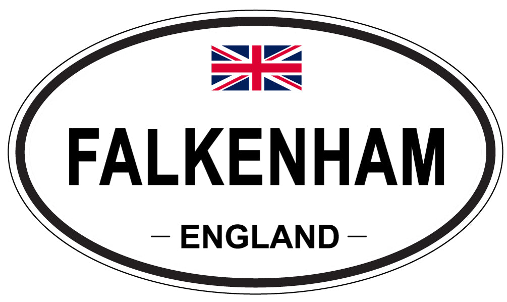 FALKENHAM, England - Oval Magnet