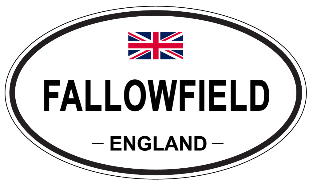 FALLOWFIELD, England - Oval Magnet