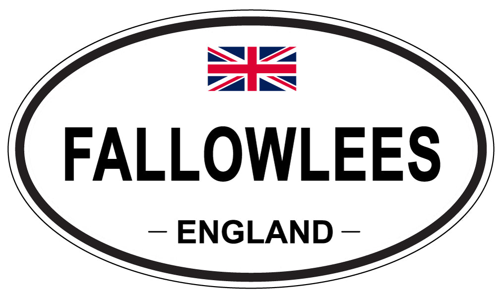 FALLOWLEES, England - Oval Magnet