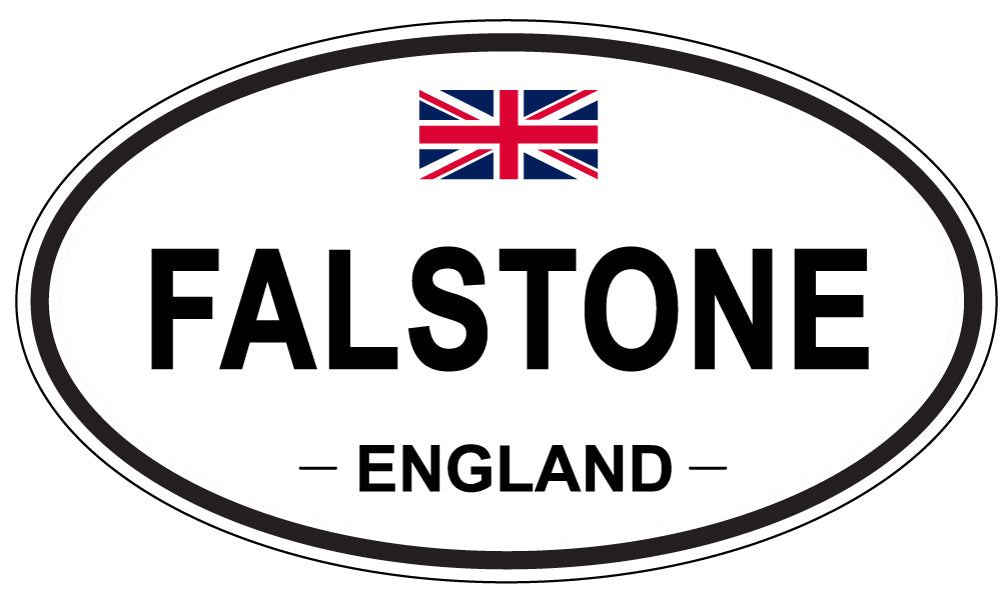 FALSTONE, England - Oval Magnet