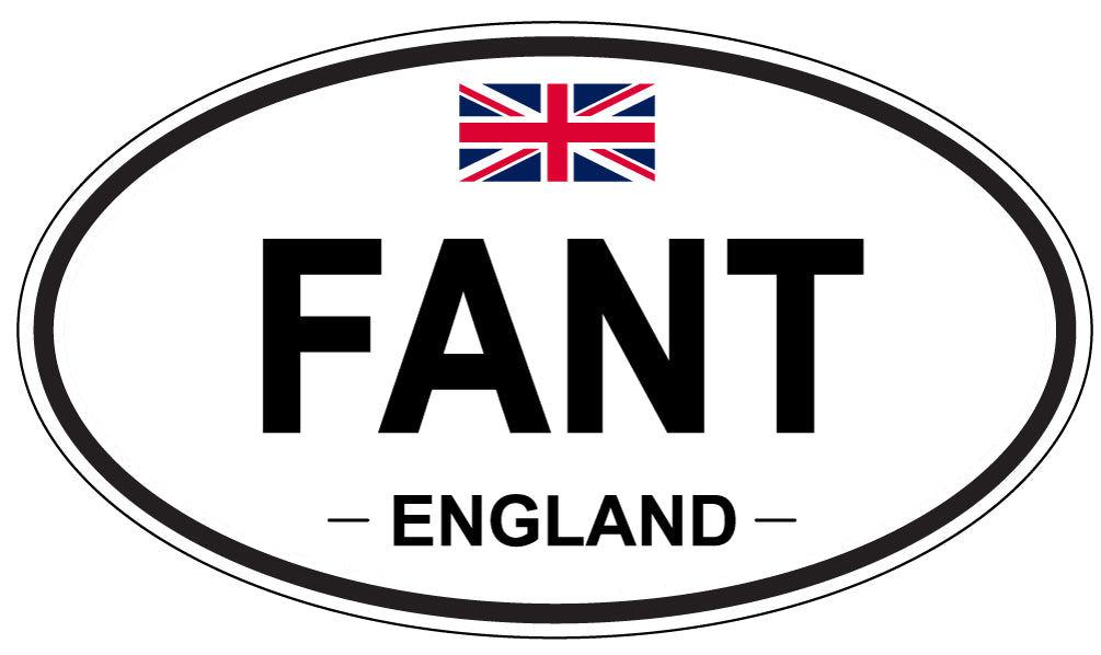 FANT, England - Oval Magnet