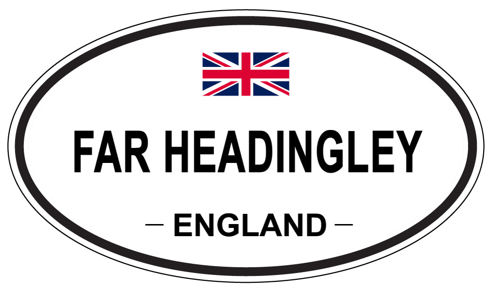 FAR HEADINGLEY, England - Oval Magnet
