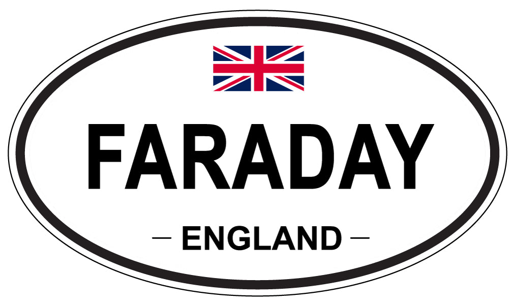FARADAY, England - Oval Magnet
