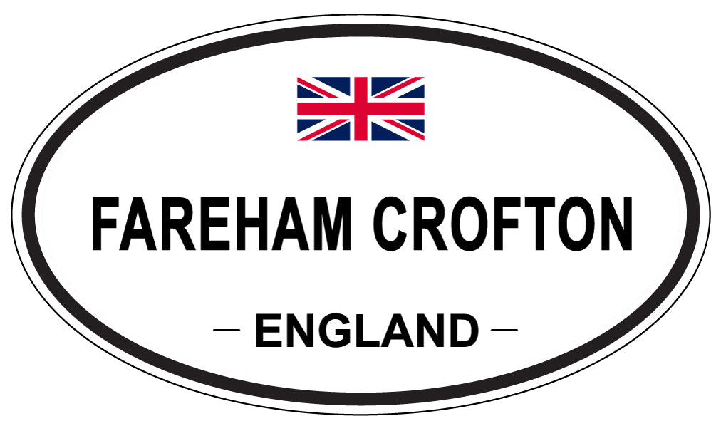 FAREHAM CROFTON, England - Oval Magnet