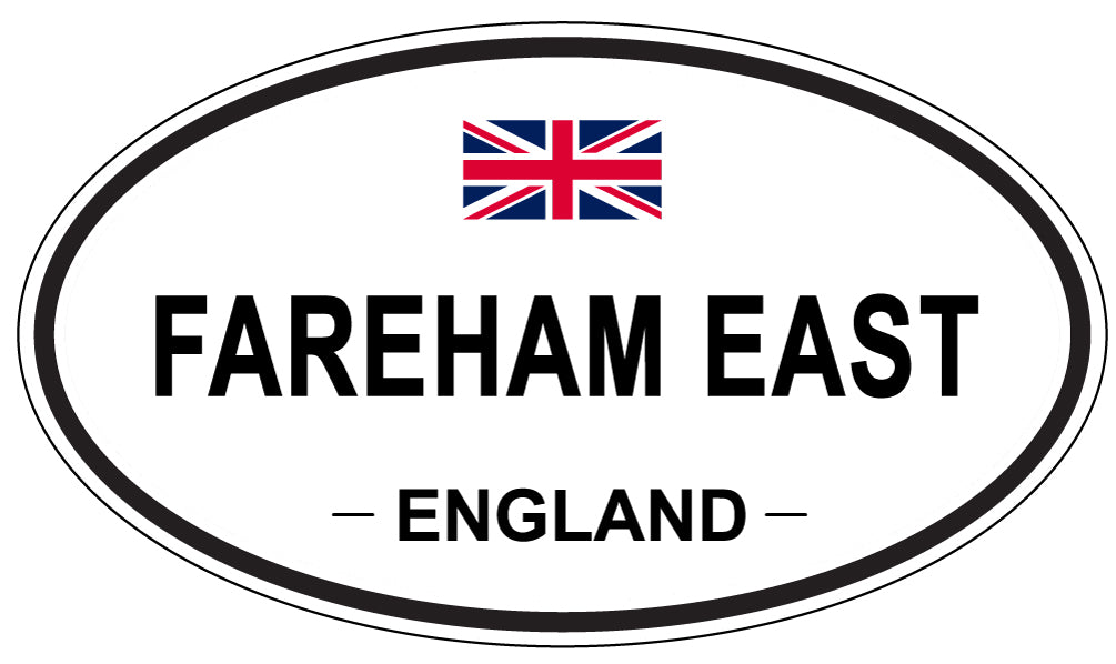 FAREHAM EAST, England - Oval Magnet