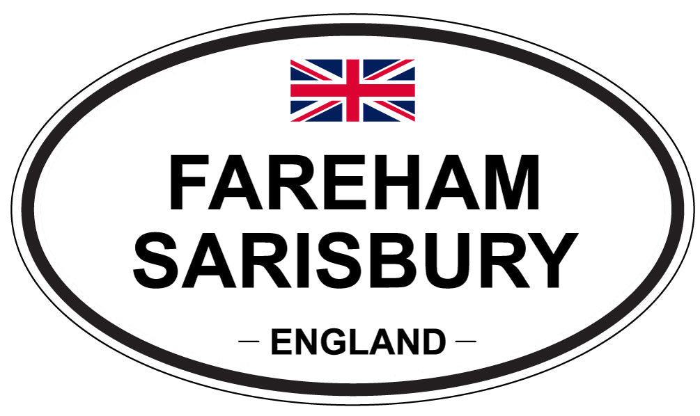 FAREHAM SARISBURY, England - Oval Magnet