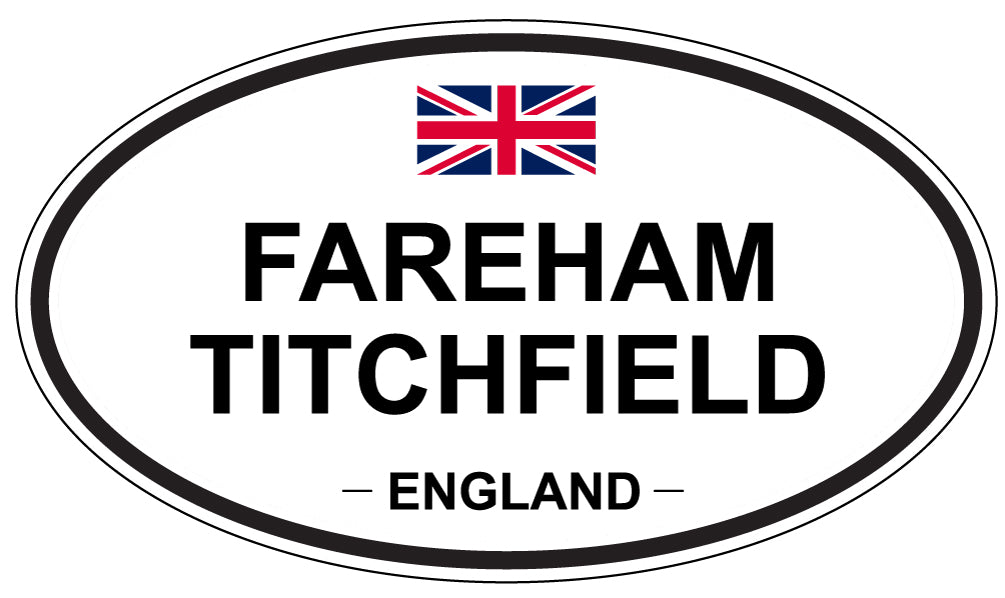 FAREHAM TITCHFIELD, England - Oval Magnet