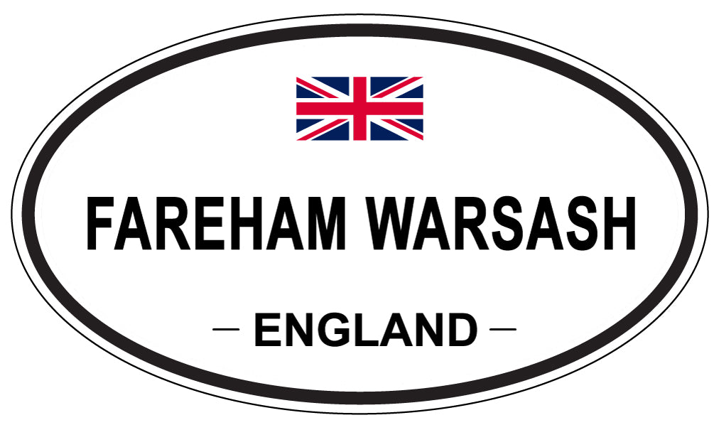 FAREHAM WARSASH, England - Oval Magnet