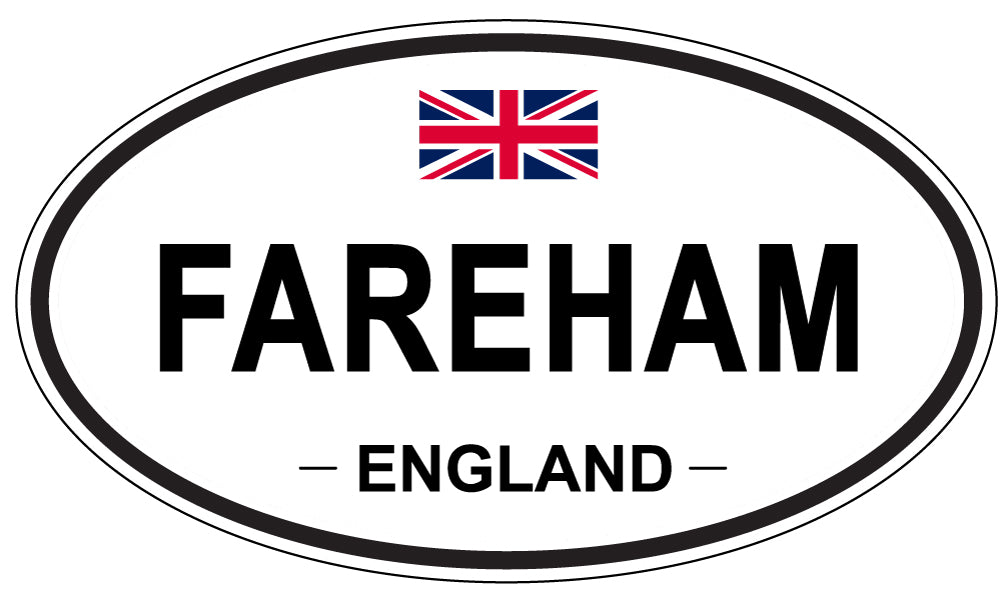 FAREHAM, England - Oval Magnet