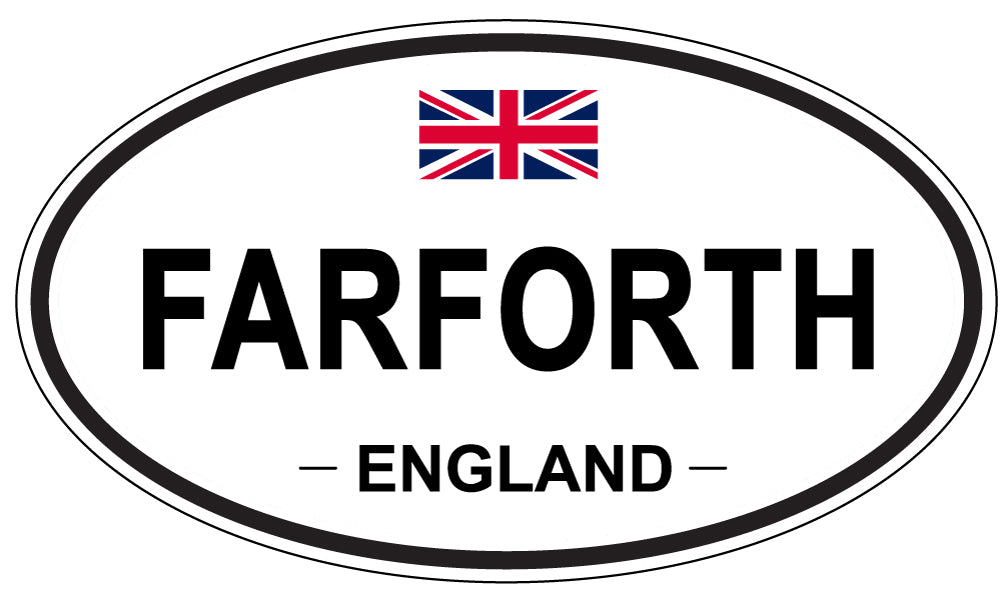 FARFORTH, England - Oval Magnet