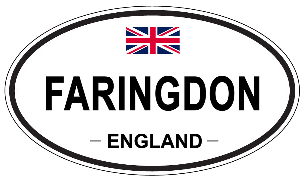 FARINGDON, England - Oval Magnet