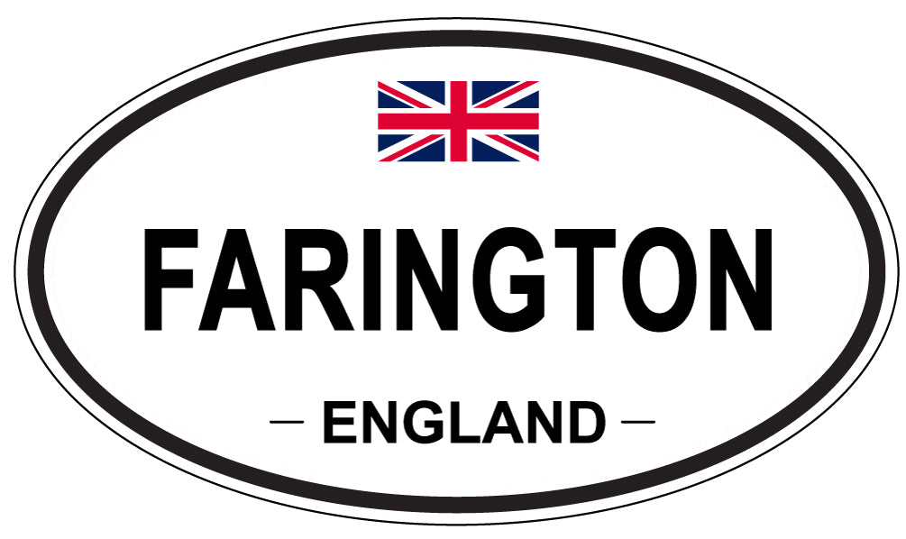 FARINGTON, England - Oval Magnet