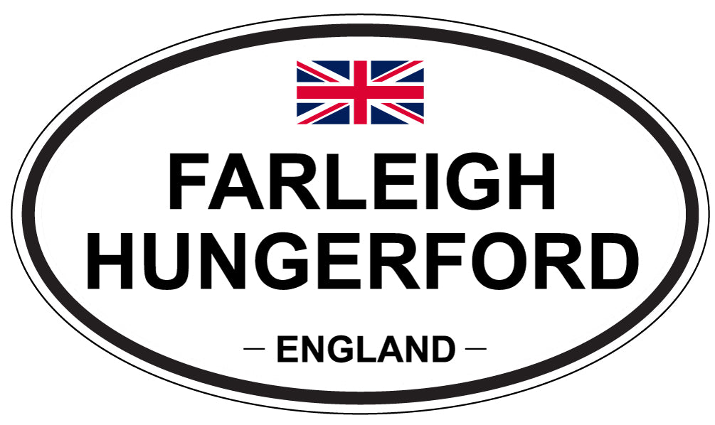 FARLEIGH HUNGERFORD, England - Oval Magnet