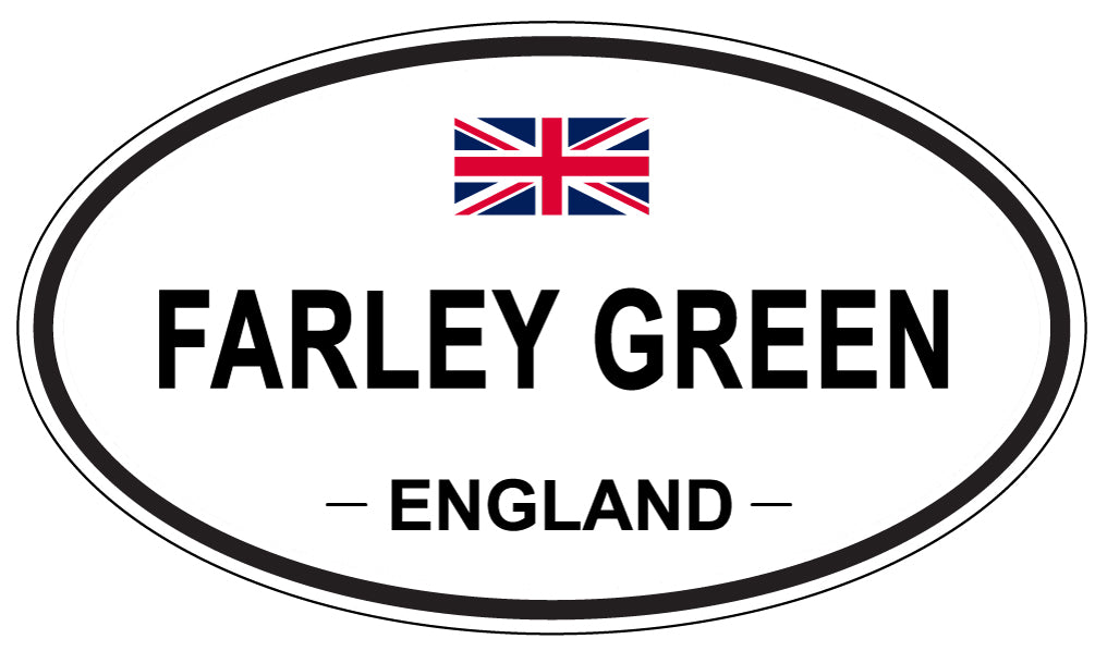 FARLEY GREEN, England - Oval Magnet