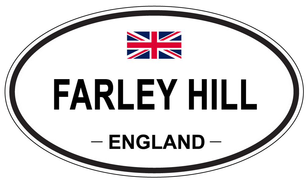 FARLEY HILL, England - Oval Magnet