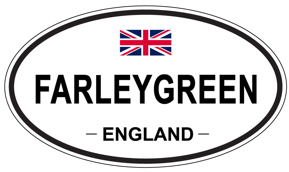 FARLEYGREEN, England - Oval Magnet