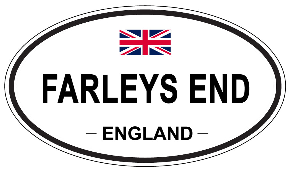 FARLEYS END, England - Oval Magnet