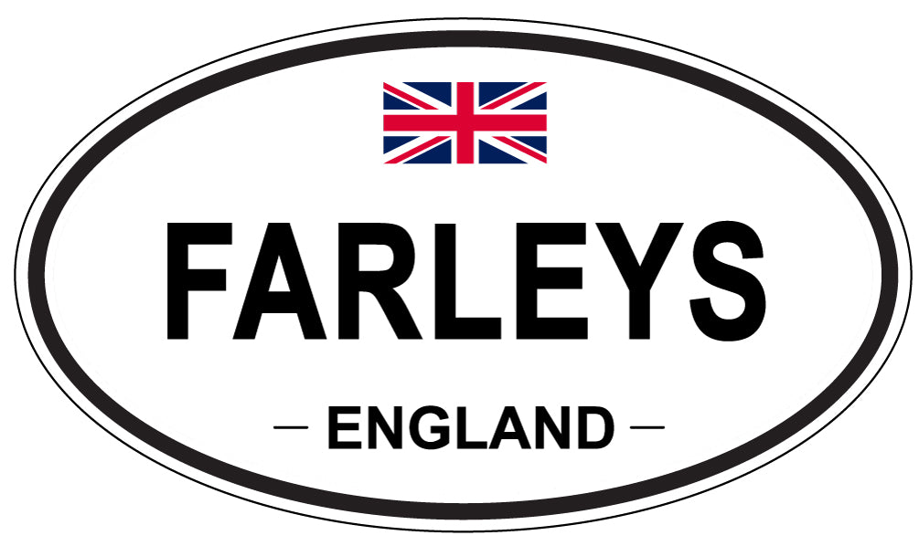 FARLEYS, England - Oval Magnet
