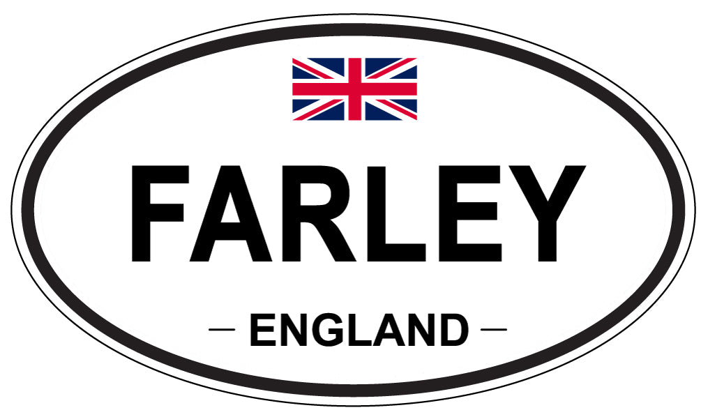 FARLEY, England - Oval Magnet