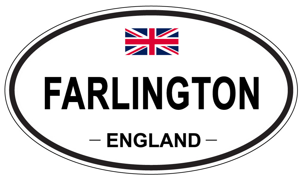 FARLINGTON, England - Oval Magnet