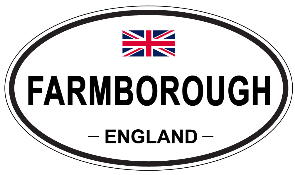 FARMBOROUGH, England - Oval Magnet
