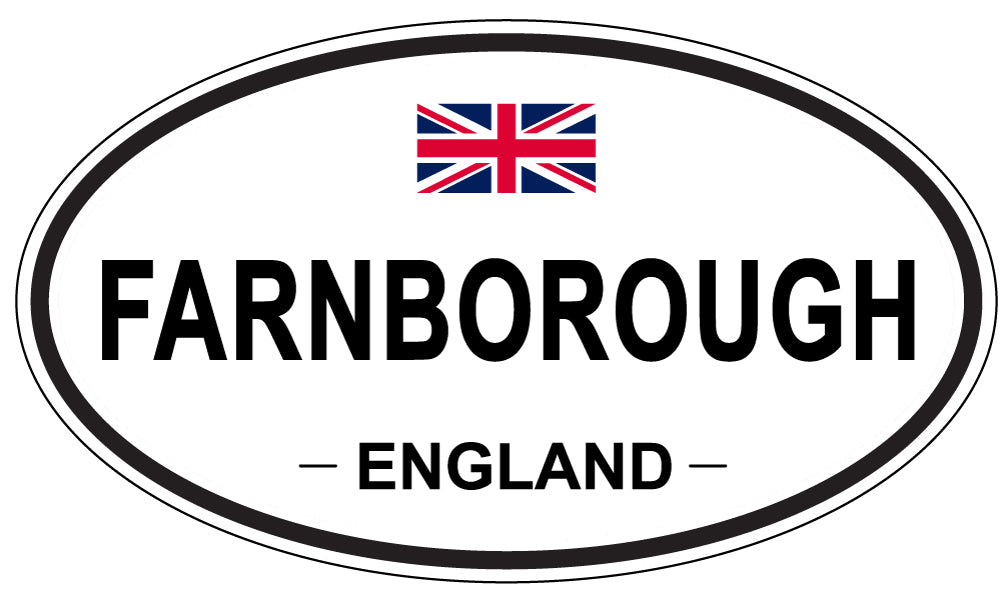 FARNBOROUGH, England - Oval Magnet