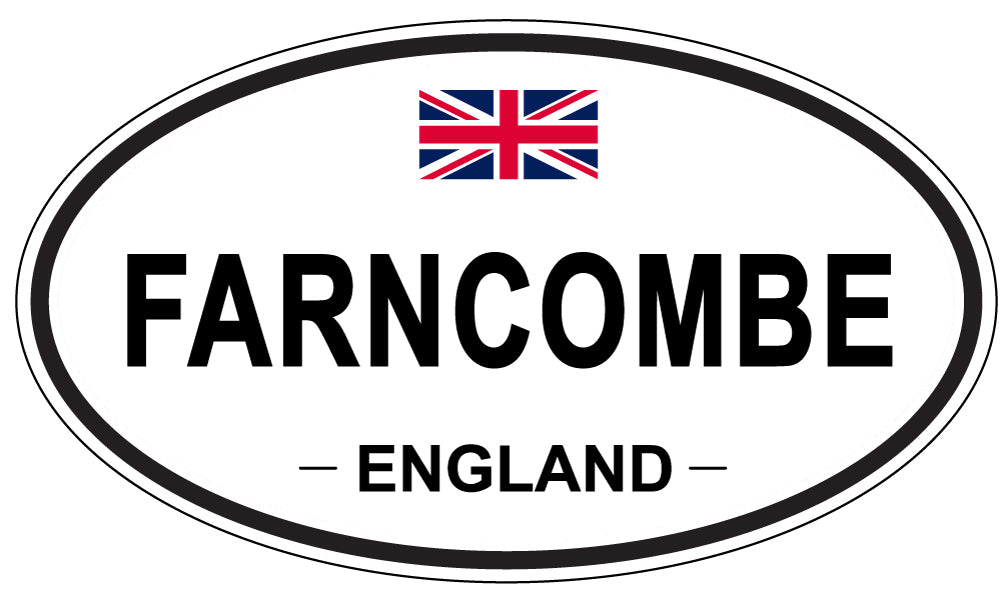 FARNCOMBE, England - Oval Magnet
