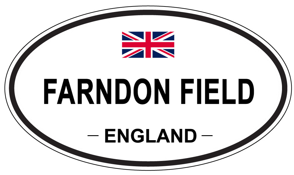 FARNDON FIELD, England - Oval Magnet