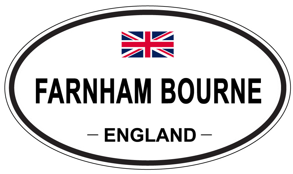 FARNHAM BOURNE, England - Oval Magnet
